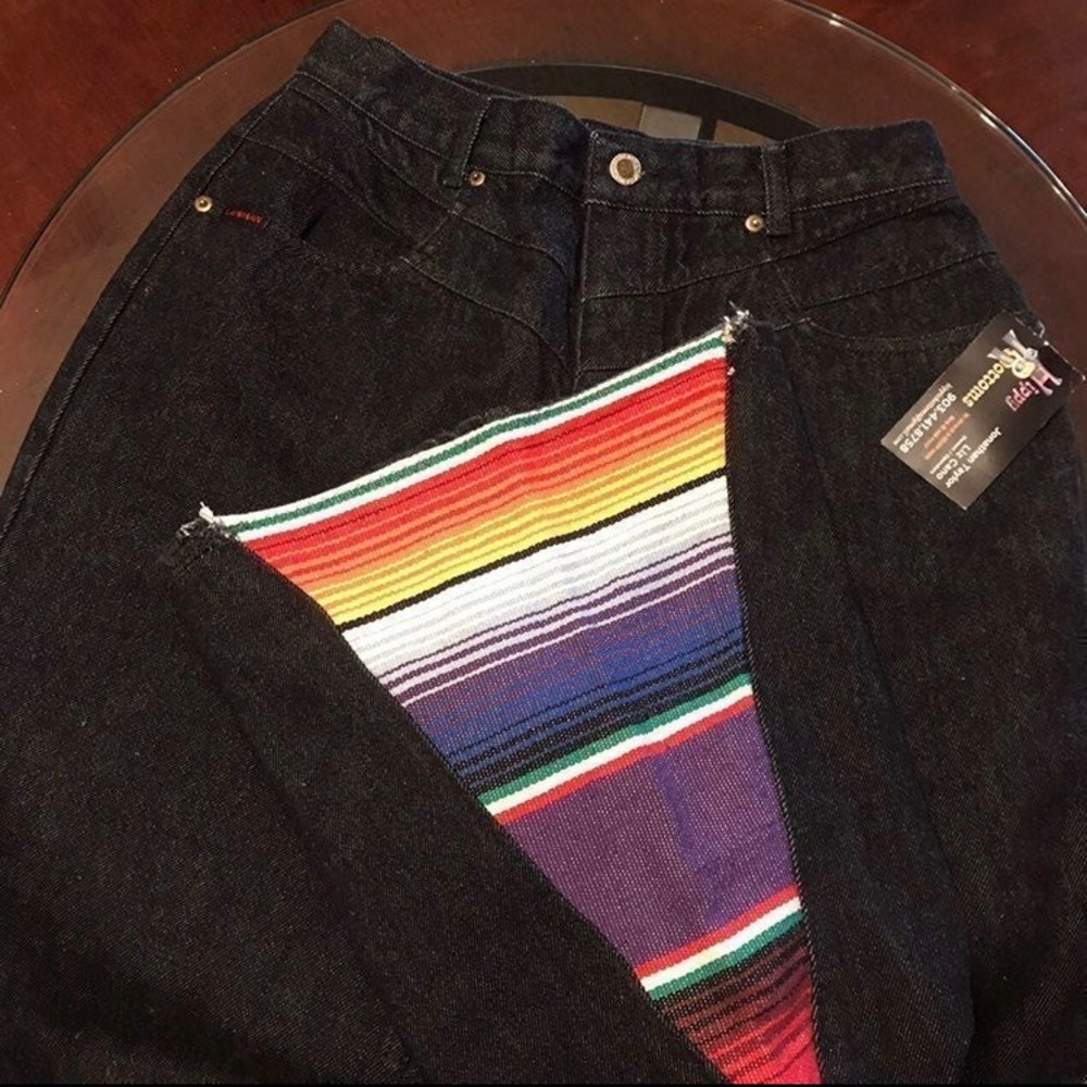 Black lawman bell bottoms